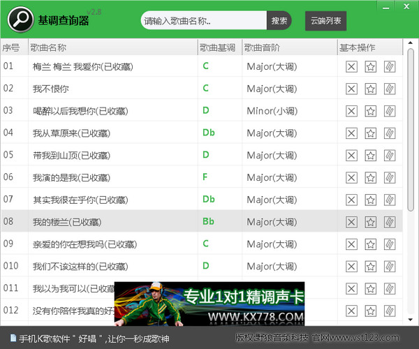 野狼基调查询器
